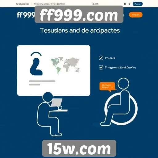 Acessibilidade e usabilidade no site ff999.com