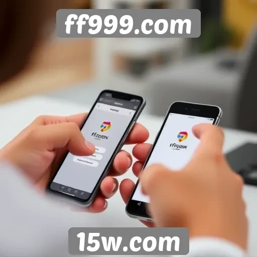 Experiência do usuário no ff999.com em dispositivos móveis